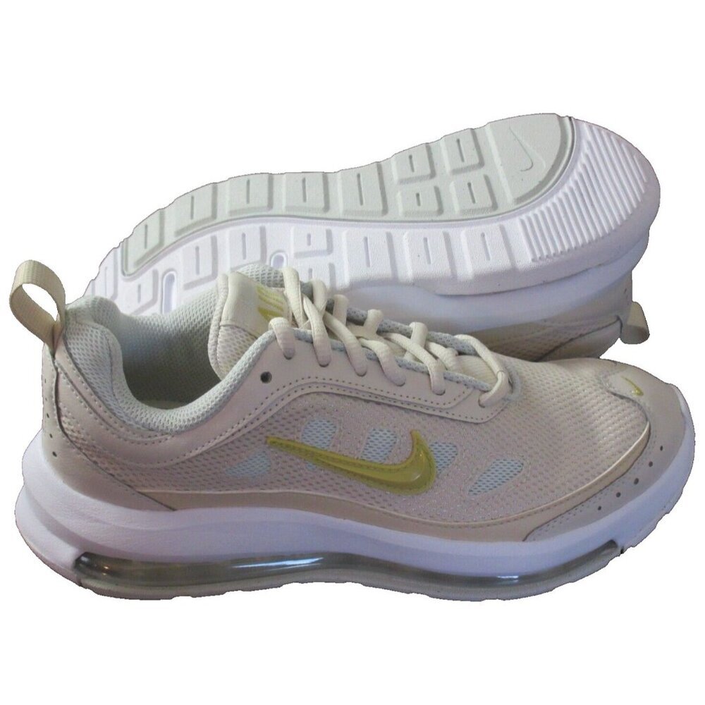Nike Women's Air Max AP Running Training Shoes Lt. Orewood Brown Gold Sizes NIB - Picture 2 of 5